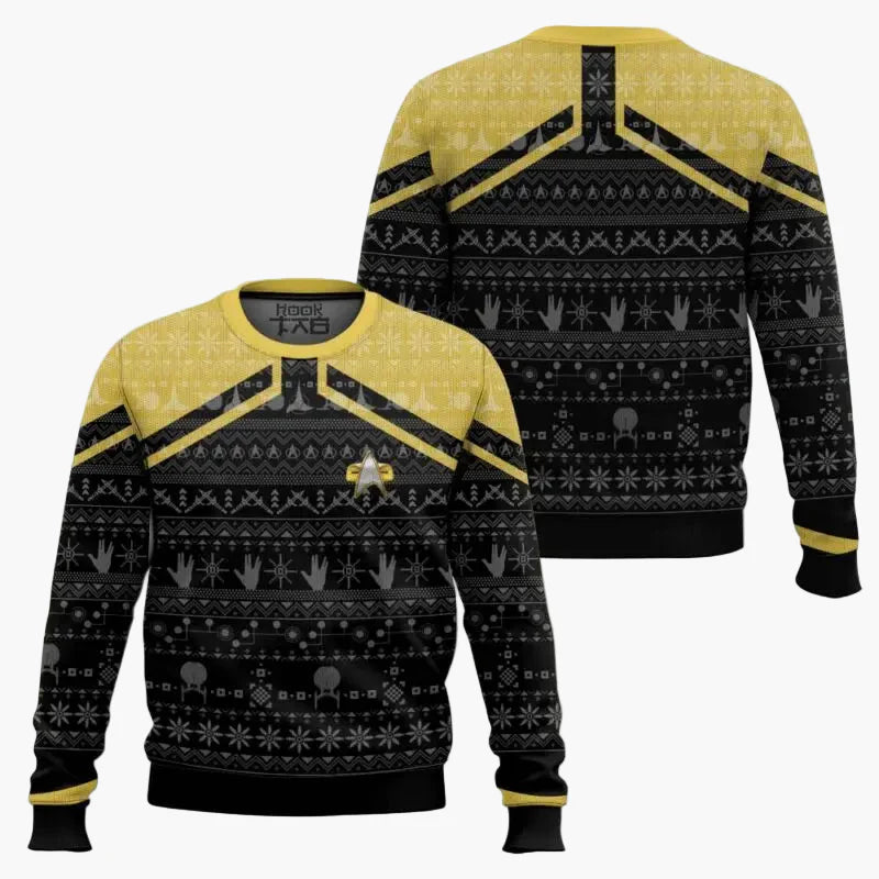 Sweat-shirt Geek Unisexe Style Noël Inspiré Science-Fiction – Idée Cadeau Originale