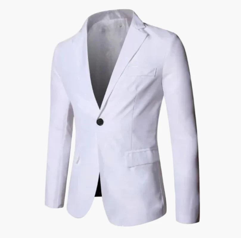 Elegante Herrenanzugsjacke in Slim-Fit für Geschäftliches und formelle Anlässe