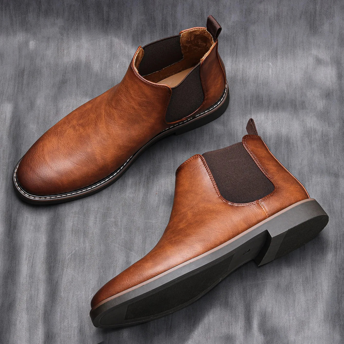 Bottes Chelsea classiques pour homme style urbain et élégance polyvalente