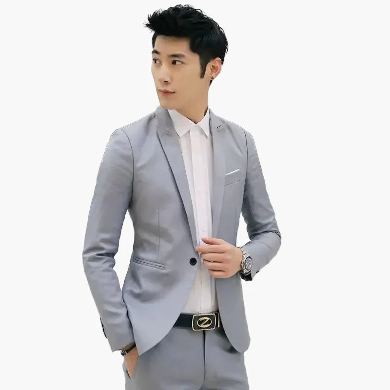 Abito uomo elegante stile business per occasioni formali