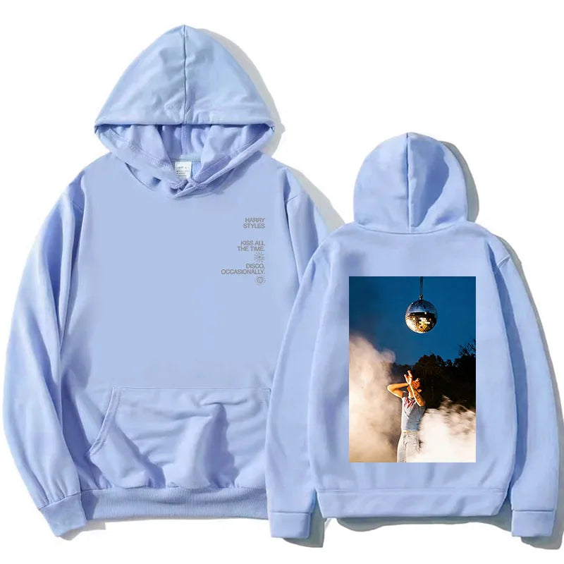 Sweat à capuche unisexe avec imprimé graphique devant et dos, plusieurs motifs et couleurs