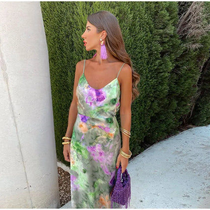 Elizabeth – Maxi-jurk met Batikpatroon