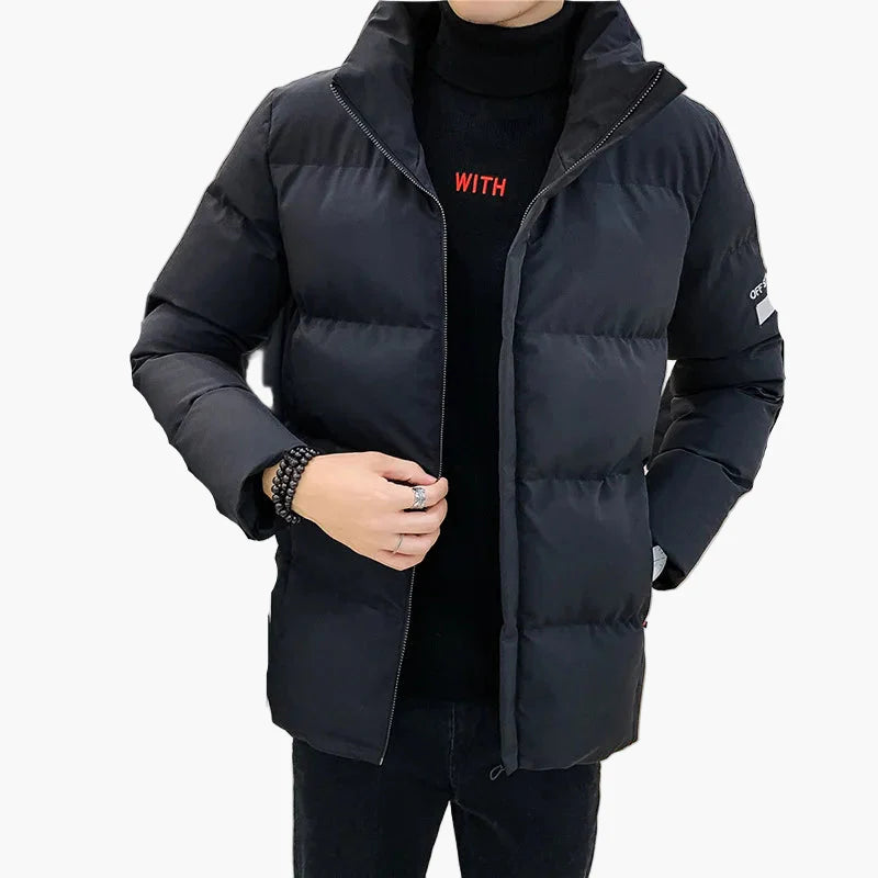 Doudoune Homme Tendance Manches Longues Style Urbain pour Hiver