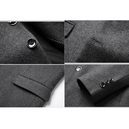 Veste Blazer Style Classique Homme Élégant Affaires et Casual