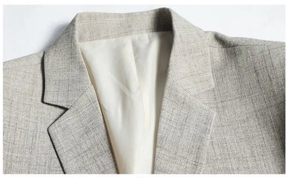 Blazer homme élégant coupe moderne pour affaires et occasions formelles