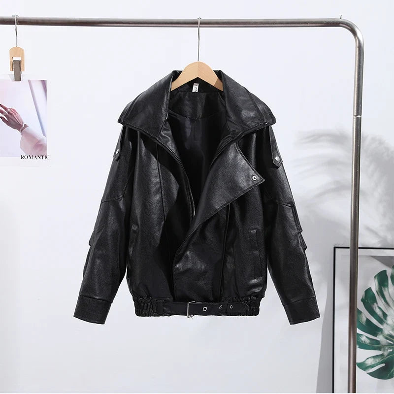 Women's cropped bomber jacket in soft fabric, military green, zip closure