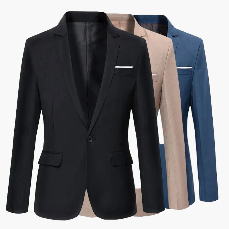 Elegante Herrenanzugsjacke in Slim-Fit für Geschäftliches und formelle Anlässe