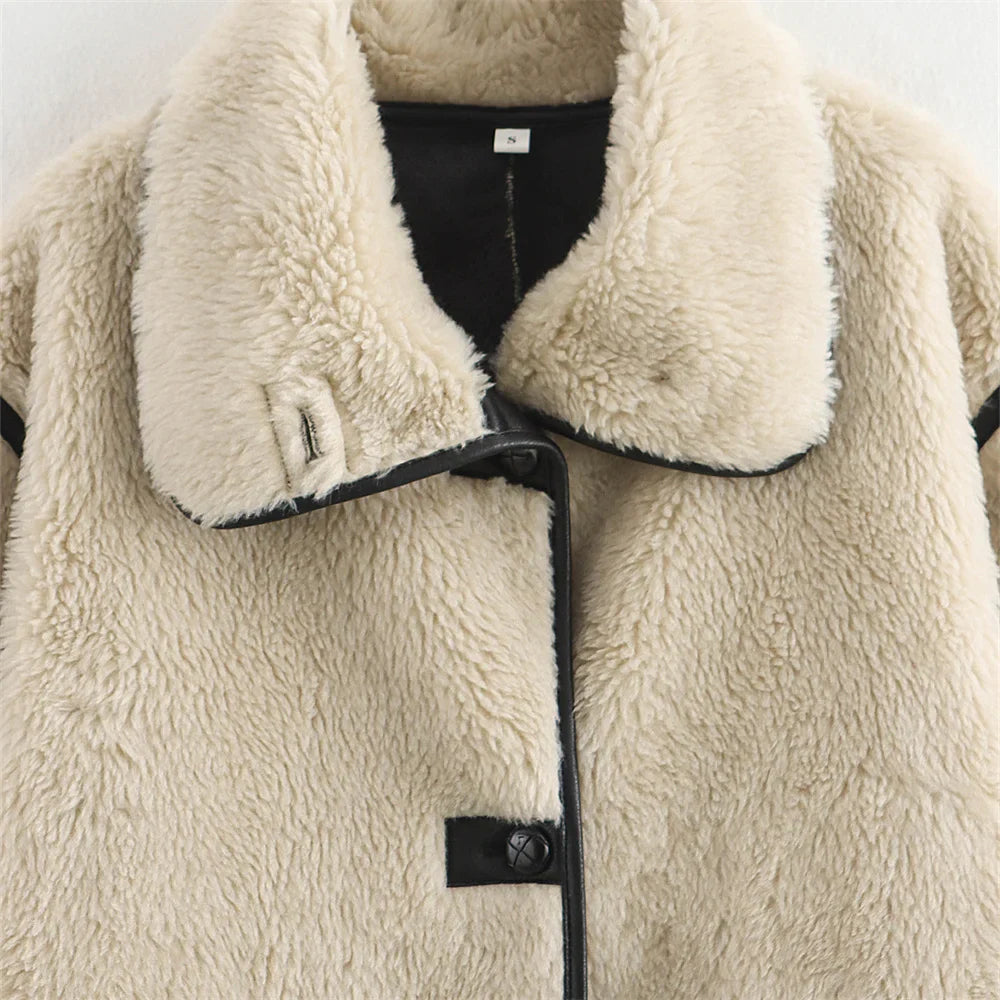 Chaqueta de invierno para mujer estilo casual chic para tiempo frío