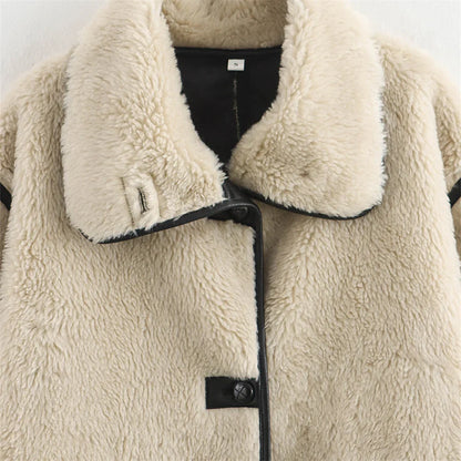 Chaqueta de invierno para mujer estilo casual chic para tiempo frío