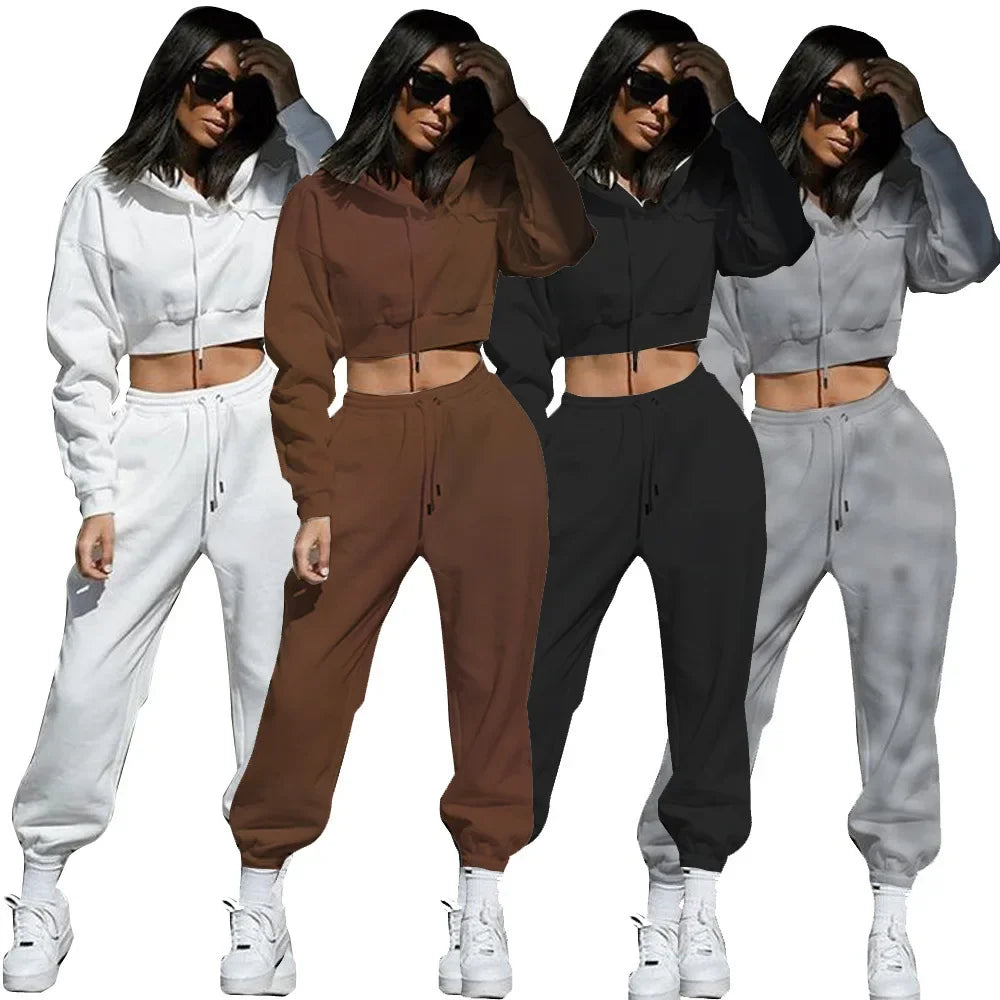 Completo Tuta Donna Stile Moderno Casual - Ideale per Tempo Libero e Sport