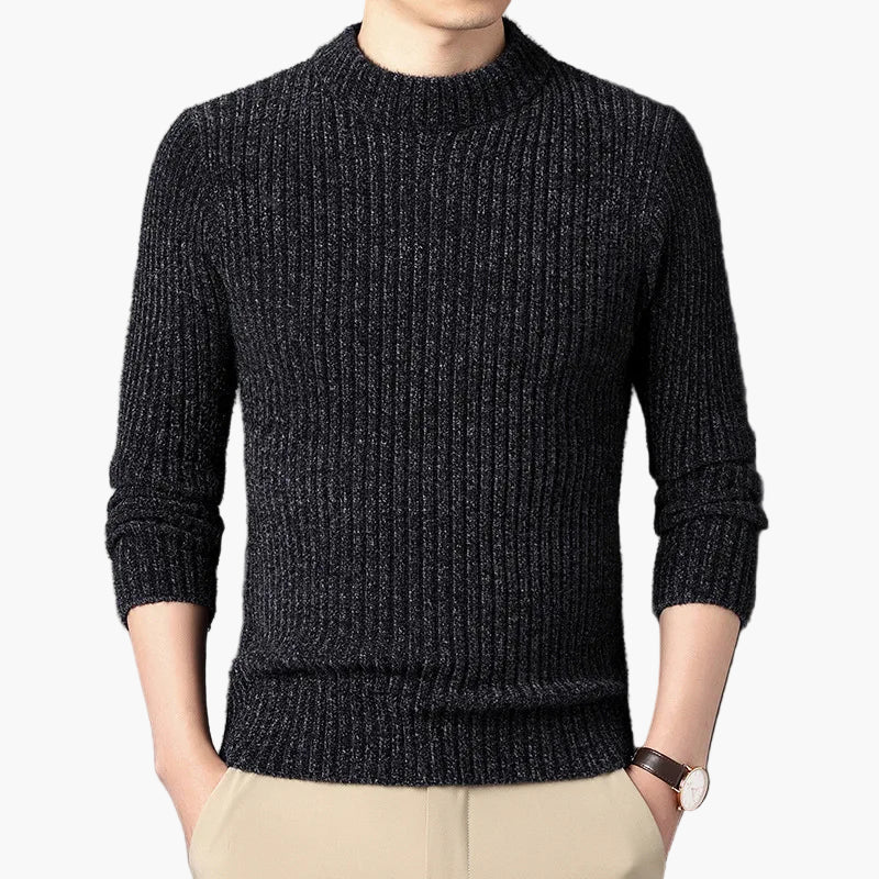 Trui met Opstaande Kraag Casual Stijl voor Heren – Moderne Elegant en Comfort voor Elke Dag