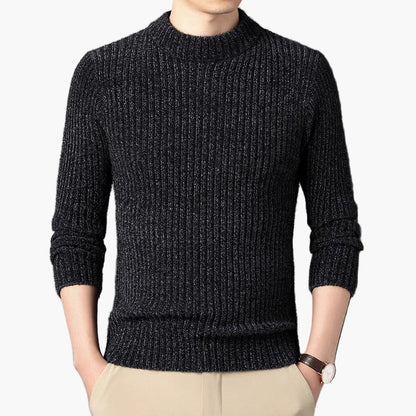 Trui met Opstaande Kraag Casual Stijl voor Heren – Moderne Elegant en Comfort voor Elke Dag