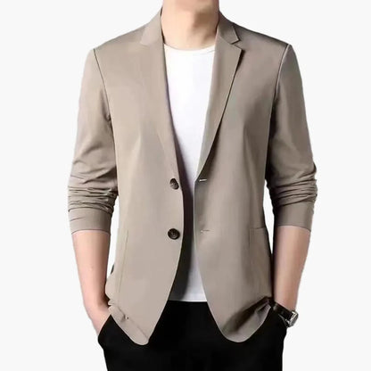 Veste Blazer Décontractée Homme Style Moderne pour Travail et Sorties