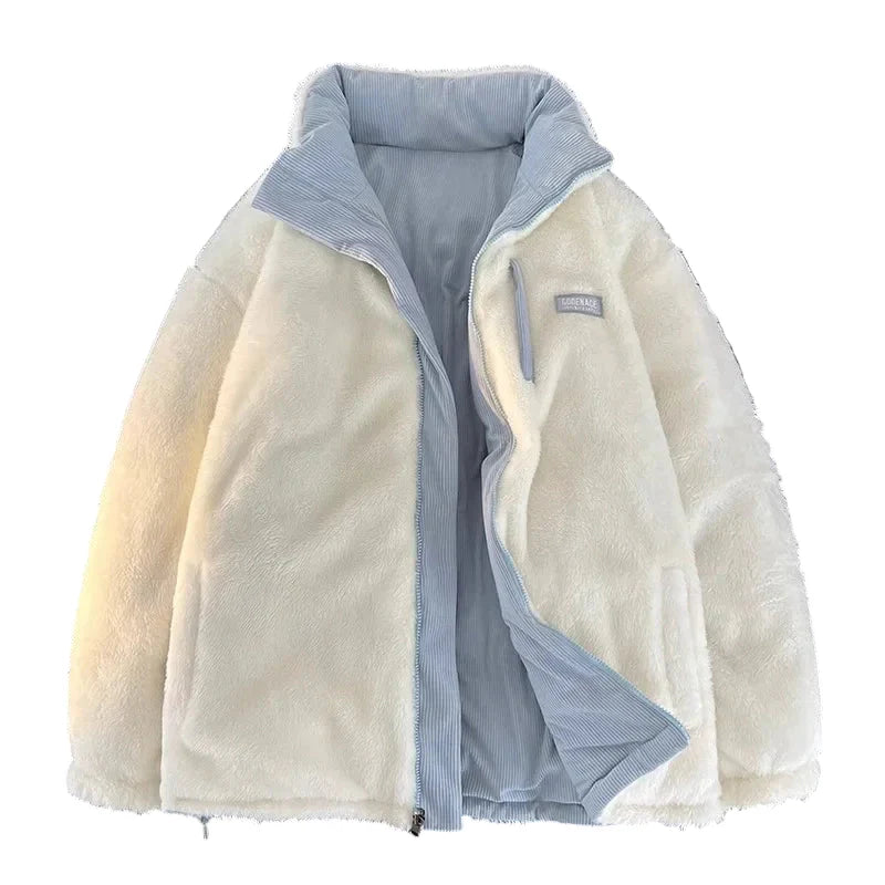 Unisex winter jacket urban style, loose fit, daily and trendy use