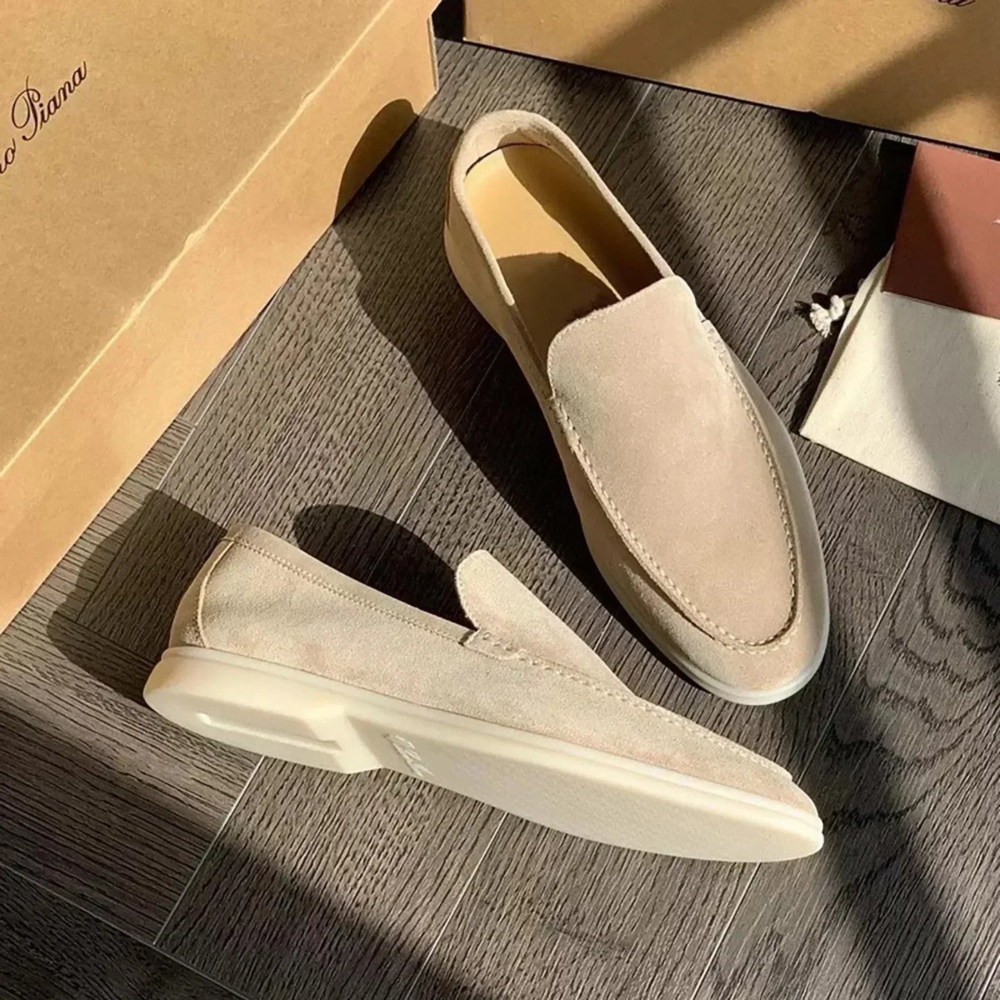 Mocassins Décontractés pour Homme Style Élégant Loafer Confort Quotidien