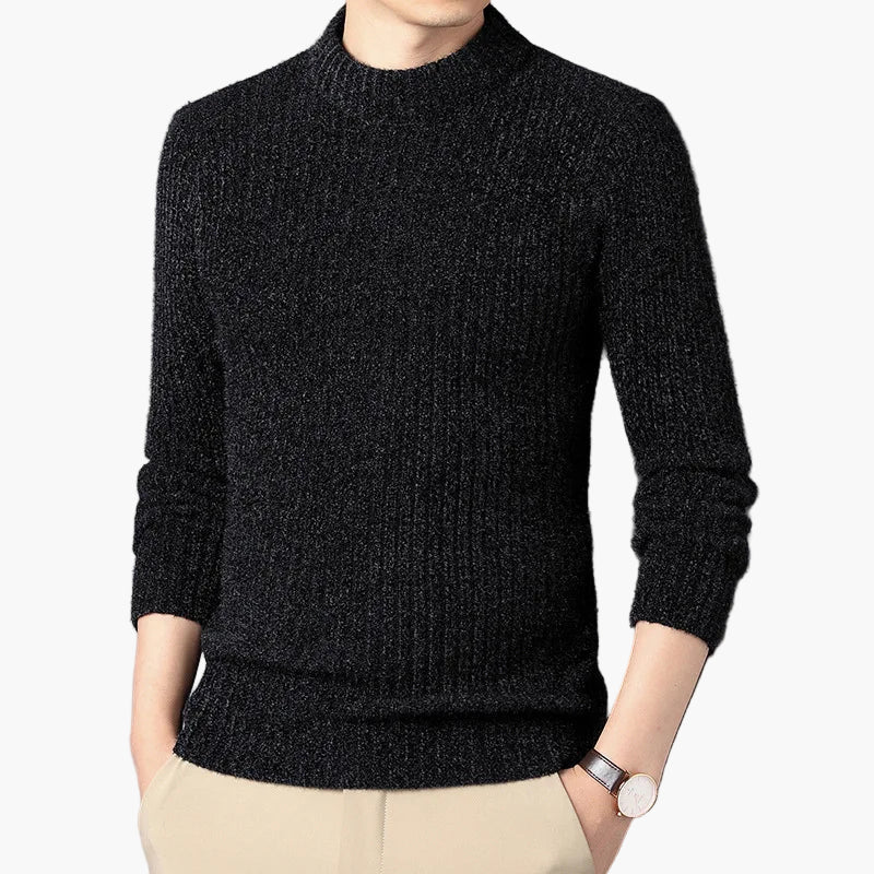 Trui met Opstaande Kraag Casual Stijl voor Heren – Moderne Elegant en Comfort voor Elke Dag
