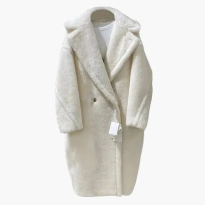 Cappotto lungo ampio stile urbano da donna – Eleganza casual invernale