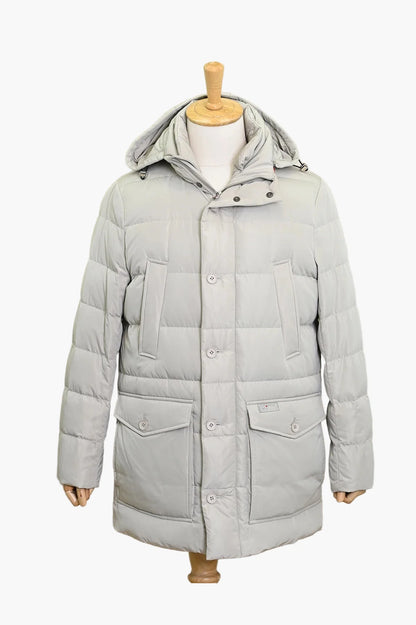 Manteau d’Hiver Matelassé Homme Style Urbain Élégant – Idéal pour le Quotidien et les Voyages