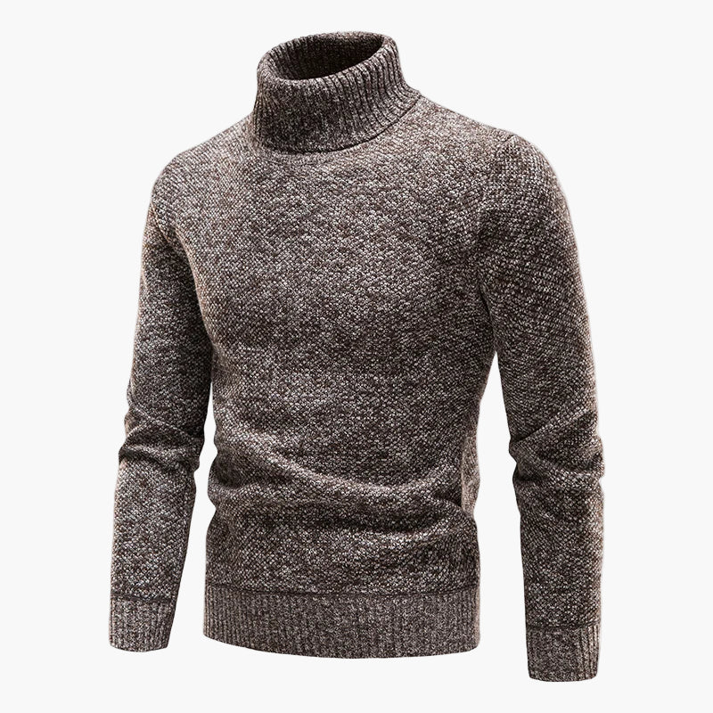 Herregenser med høy hals, klassisk stil – Urban eleganse og daglig komfort