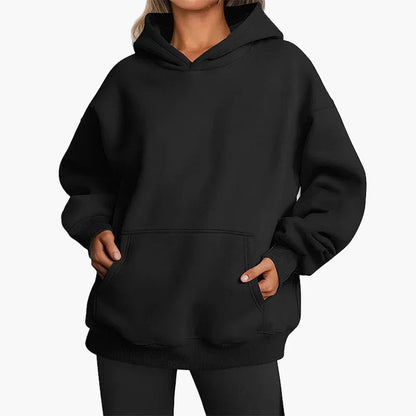 Sweat à Capuche Décontracté Oversize Femme Style Urbain Confort Quotidien