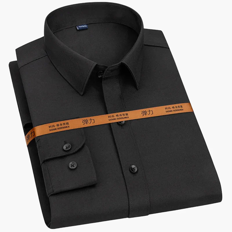 Chemise habillée pour homme coupe classique – Style élégant pour le bureau ou les occasions formelles