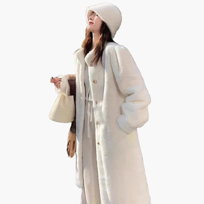 Elegante Dames Winterjas Klassieke Stijl voor Uitgaan en Dagelijks Gebruik