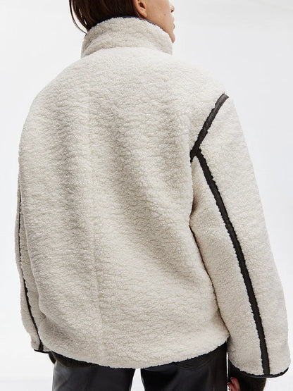 Chaqueta Sobredimensionada para Mujer Estilo Urbano Elegante para Otoño e Invierno