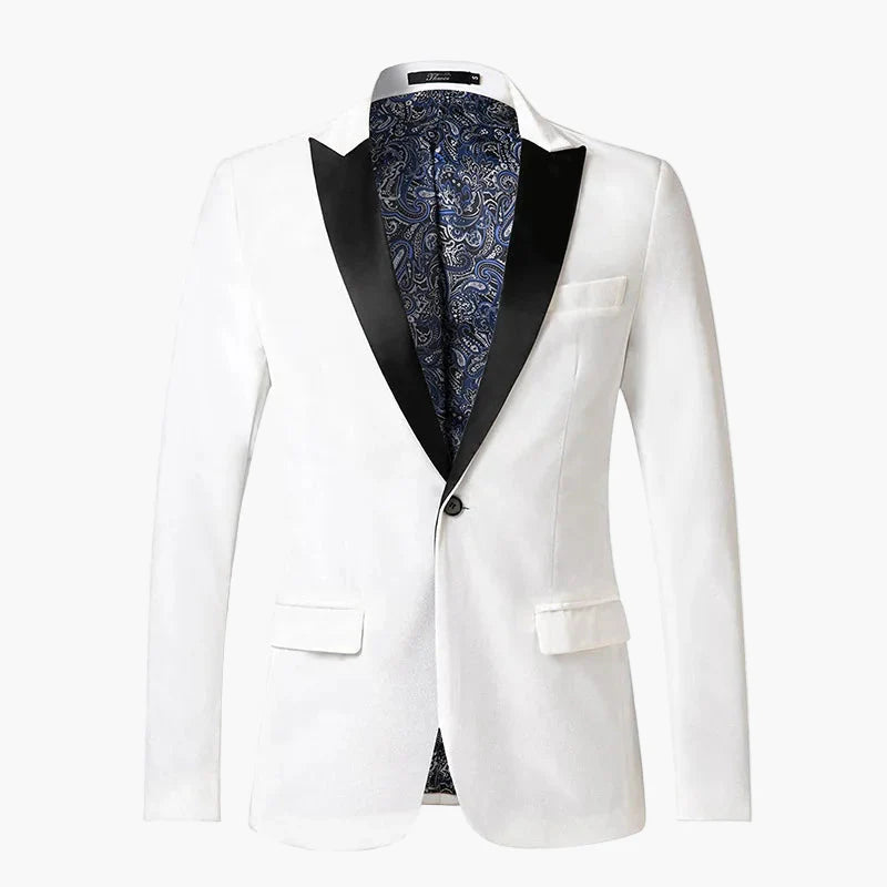 Men's evening jacket tuxedo style, elegant cut for formal occasions