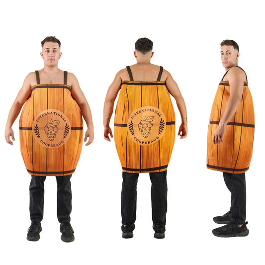Adult Wine Barrel Costume