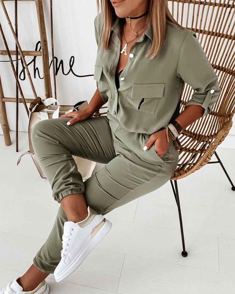 Elegante damesoverall in veelzijdige casual chique stijl