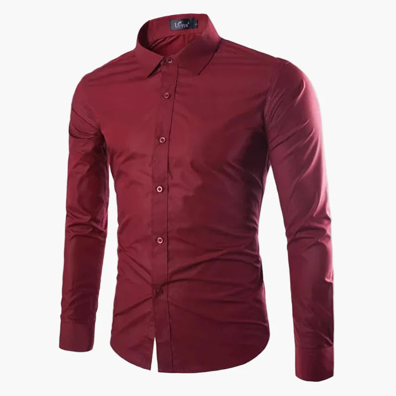 Elegantes Herrenhemd Slim Fit mit langen Ärmeln für Business und Freizeit