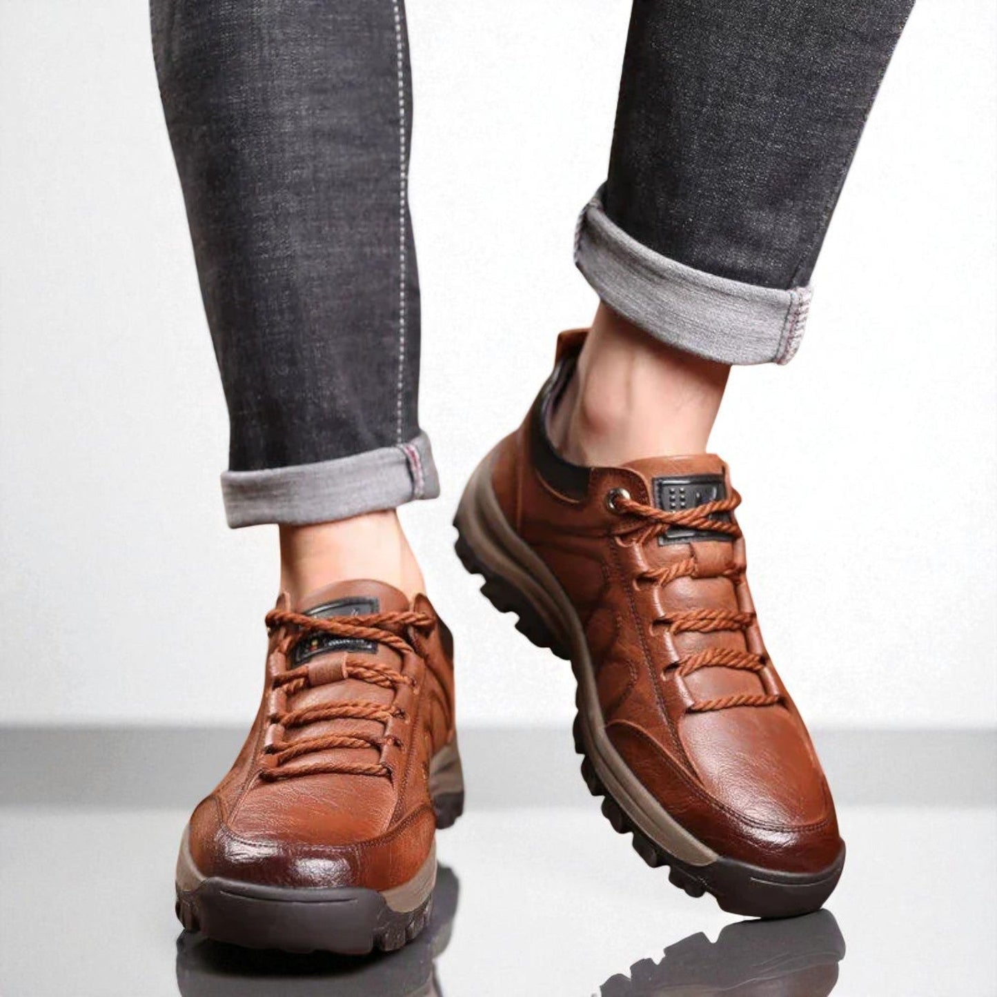 Chaussures de randonnée antidérapantes pour homme – Imperméables et confortables pour marche et outdoor