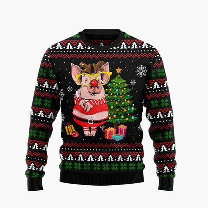 Maglione di Natale Uomo Stile Maglione Brutto – Umorismo Serie TV, Festa di Natale
