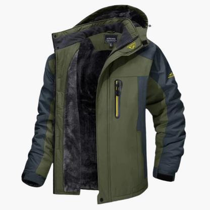 Veste d'hiver homme outdoor imperméable coupe-vent style sport pour activités extérieures