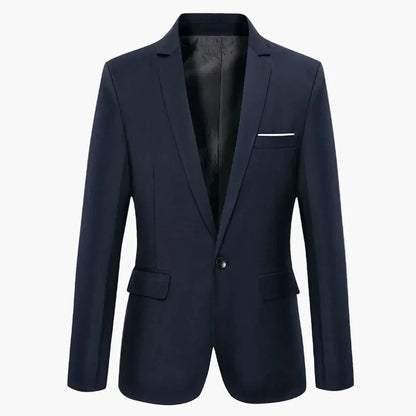 Elegante Herrenanzugsjacke in Slim-Fit für Geschäftliches und formelle Anlässe