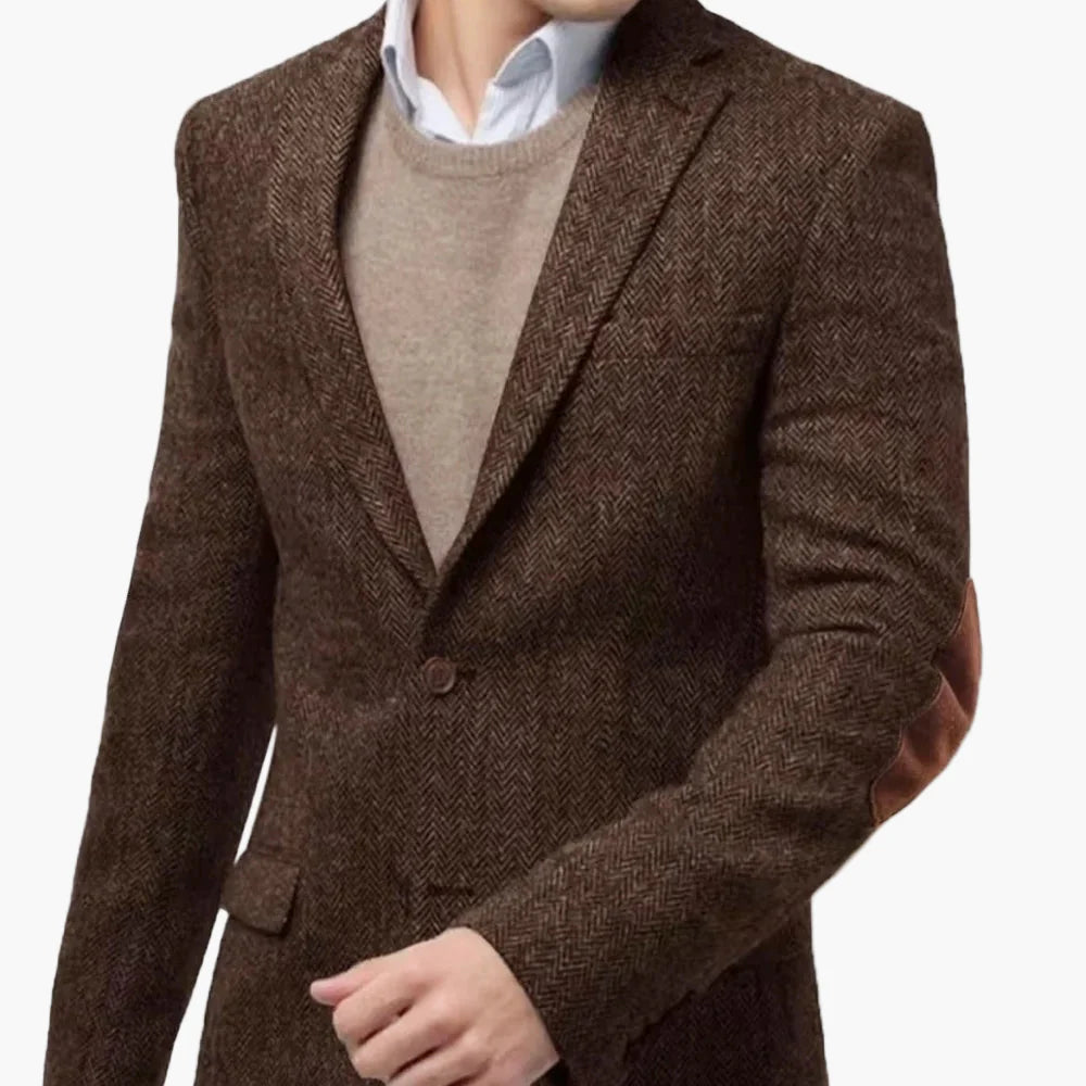 Elegante heren colbert in klassieke stijl voor zaken en formele gelegenheden