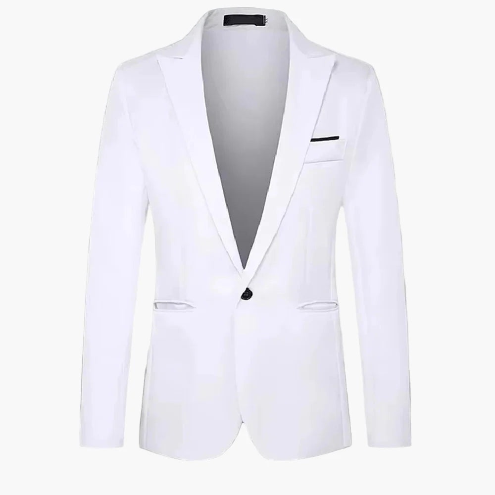 Elegante herenkostuumjas in zakelijke stijl – Ideaal voor kantoor en formele gelegenheden