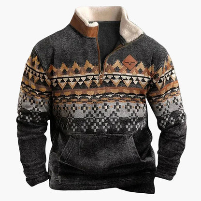 Sweat-shirt style western pour homme - Mode décontractée Wild West