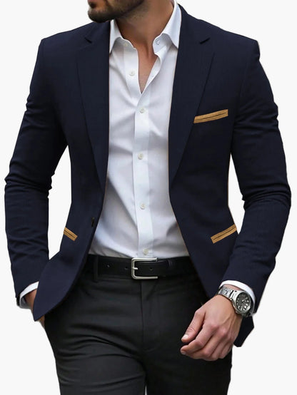 Eleganter Herrenblazer im modernen Stil für Geschäft und besondere Anlässe