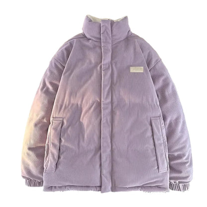 Unisex winter jacket urban style, loose fit, daily and trendy use