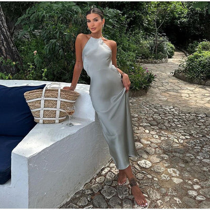 Rose – Robe Maxi Élégante