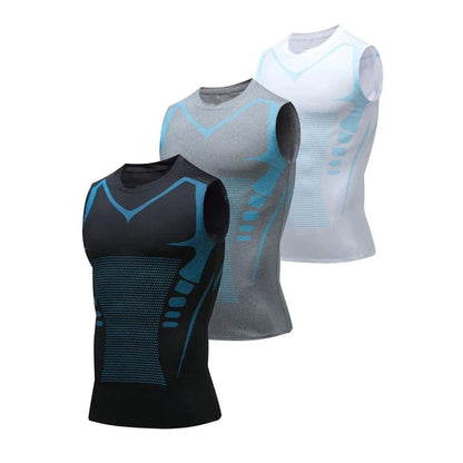 Débardeur de Compression Homme VitalVest™ Sculptant et Correcteur de Posture pour Sport et Bien-être
