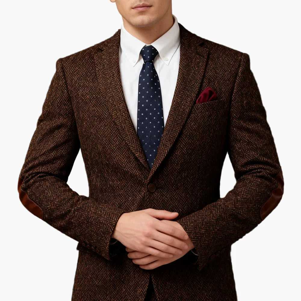 Elegante heren colbert in klassieke stijl voor zaken en formele gelegenheden