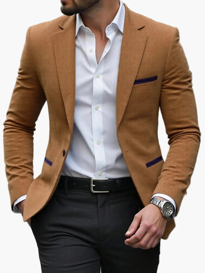 Eleganter Herrenblazer im modernen Stil für Geschäft und besondere Anlässe