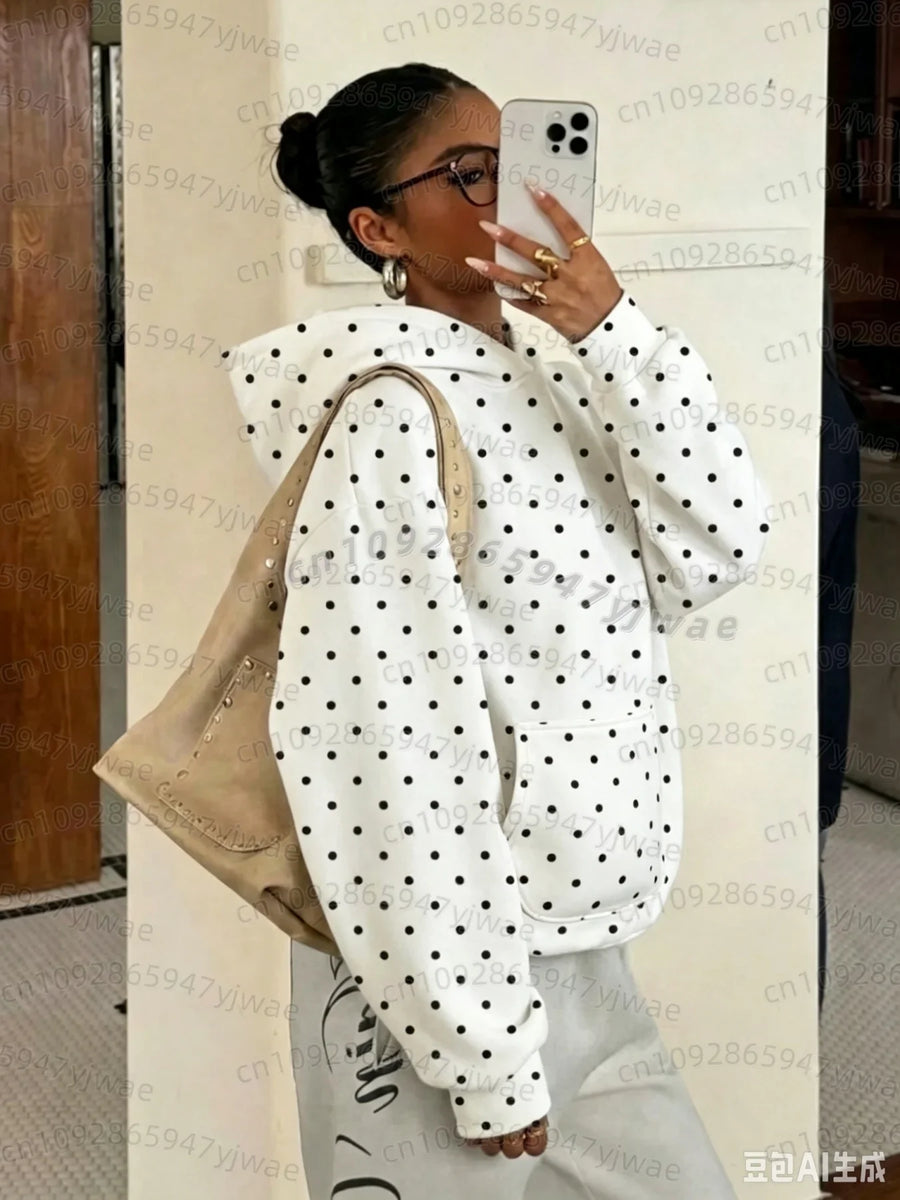 Sweat à Capuche Femme Camouflage Kaki Poche Kangourou