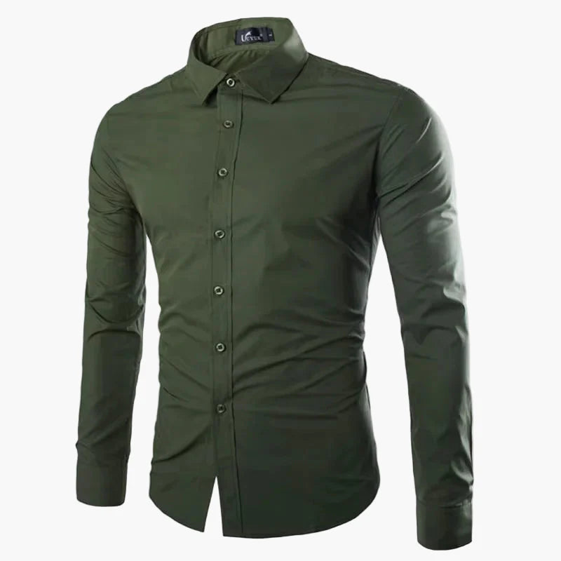 Elegantes Herrenhemd Slim Fit mit langen Ärmeln für Business und Freizeit
