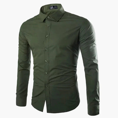 Elegantes Herrenhemd Slim Fit mit langen Ärmeln für Business und Freizeit