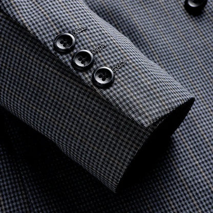 Giacca da uomo elegante stile business, taglio moderno, ideale per ufficio ed eventi formali