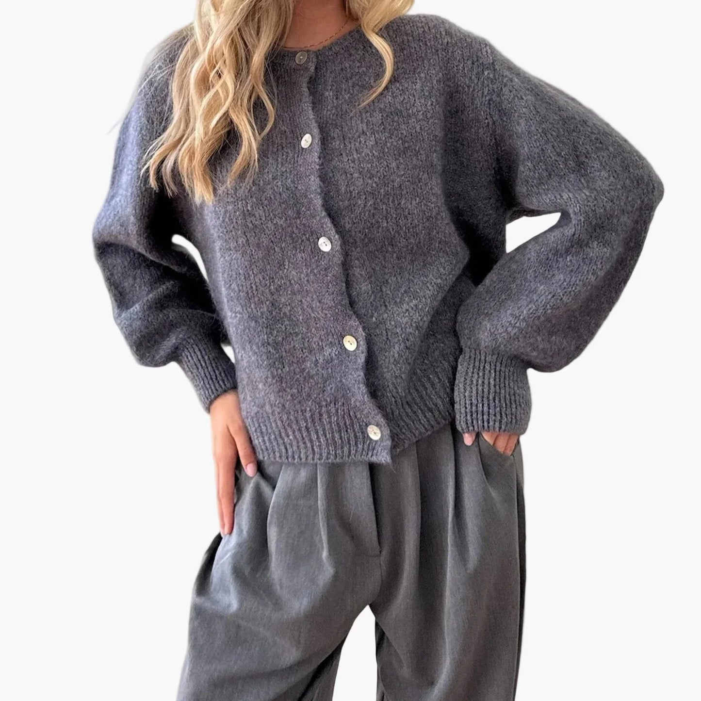 Løs og afslappet damecardigan – Urban chic og behagelig stil