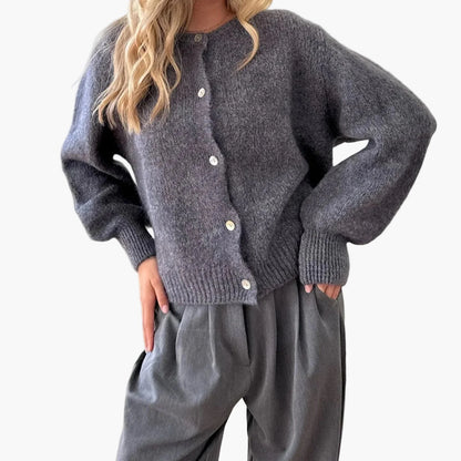 Løs og afslappet damecardigan – Urban chic og behagelig stil